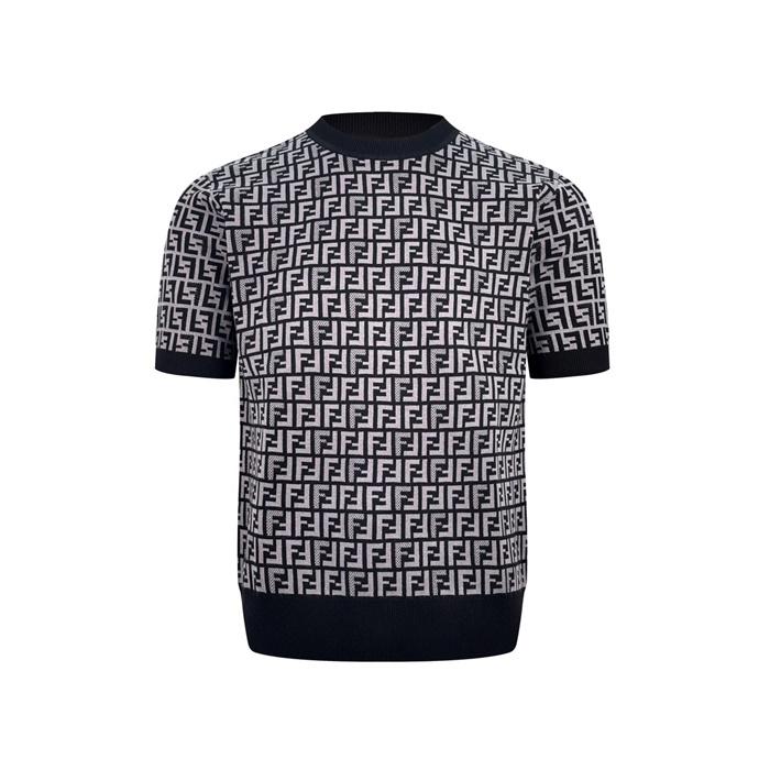 펜디 남성 라운드 반팔 티셔츠 fec12847x