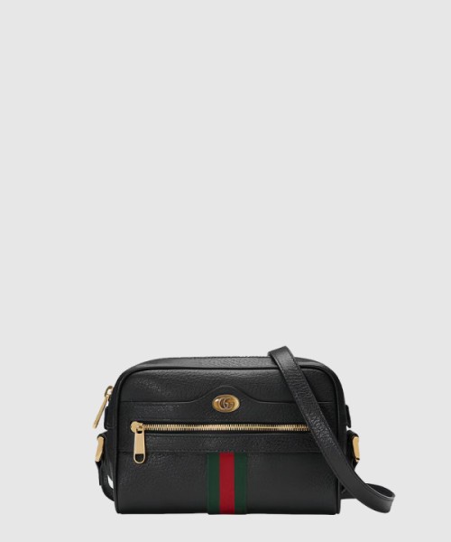 구찌 슈프림 레더 미니 클러치 517350