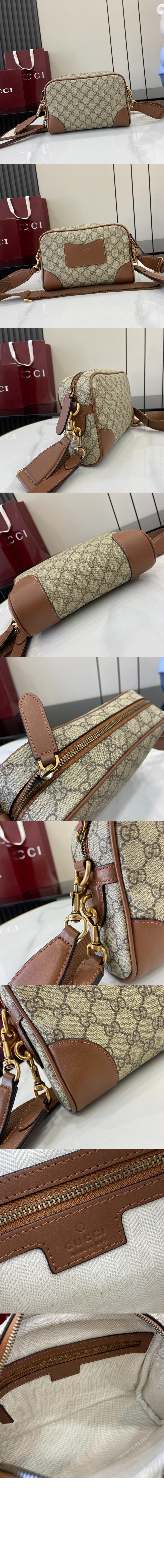 구찌 GG 엠블럼 스몰 크로스백 821155