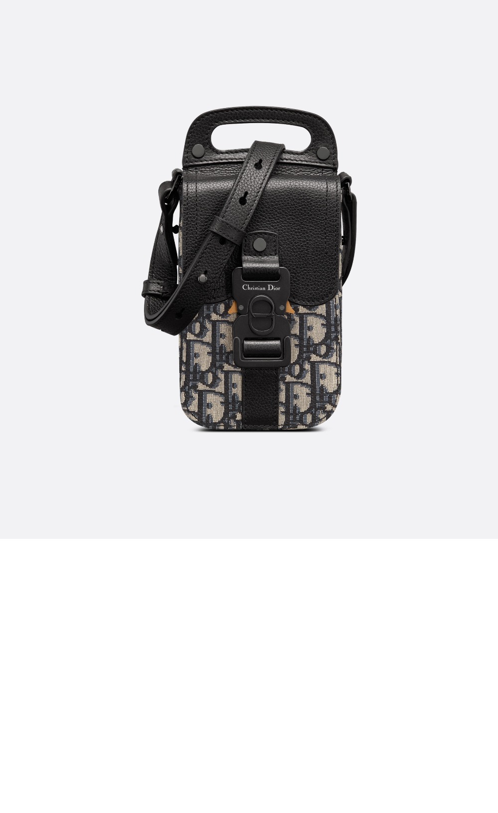 디올 새들 스트랩 버티컬 파우치 2ADCA