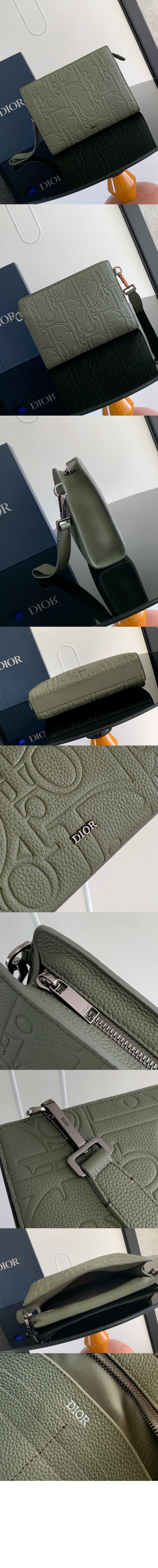 디올 A5 트라이앵글 파우치 2ESCA