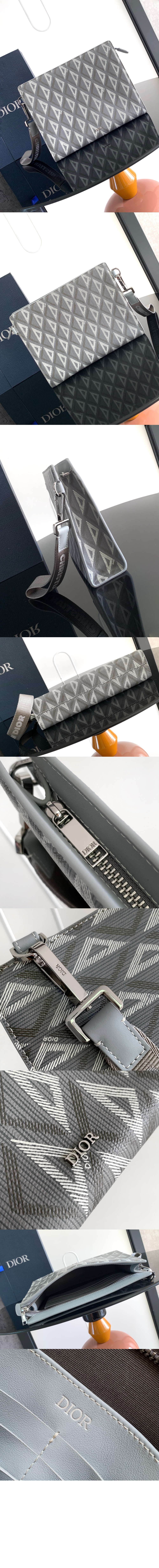 디올 A5 트라이앵글 파우치 2ESCA