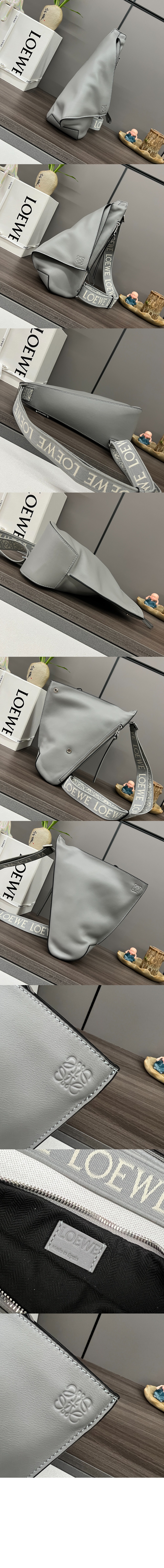 로에베 안톤 슬링 백 - 유연한 스무스 카프스킨 & 자카드