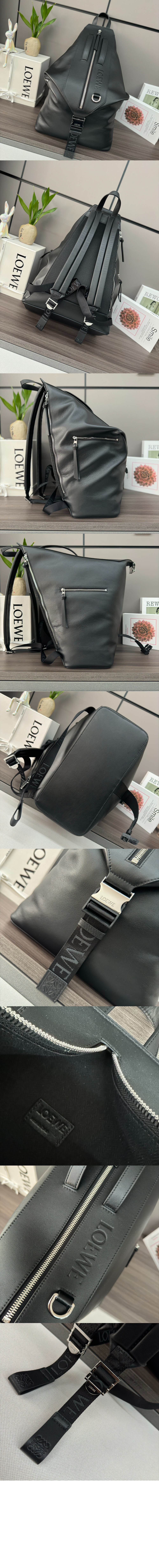 로에베 스몰 컨버터블 백팩 - 클래식 카프스킨