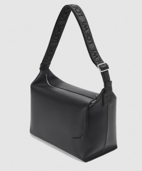 로에베 큐비 크로스 백 - 유연한 스무스 카프스킨 & 자카드