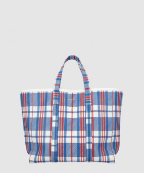 발렌시아가 패턴 쇼퍼백 671409