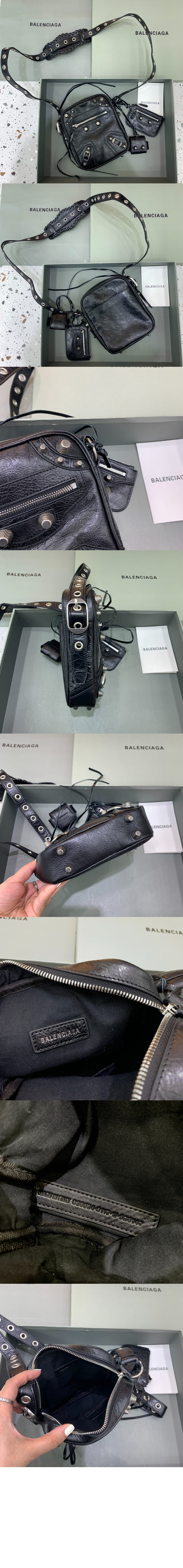 발렌시아가 르카골 맨 크로스바디백 719065