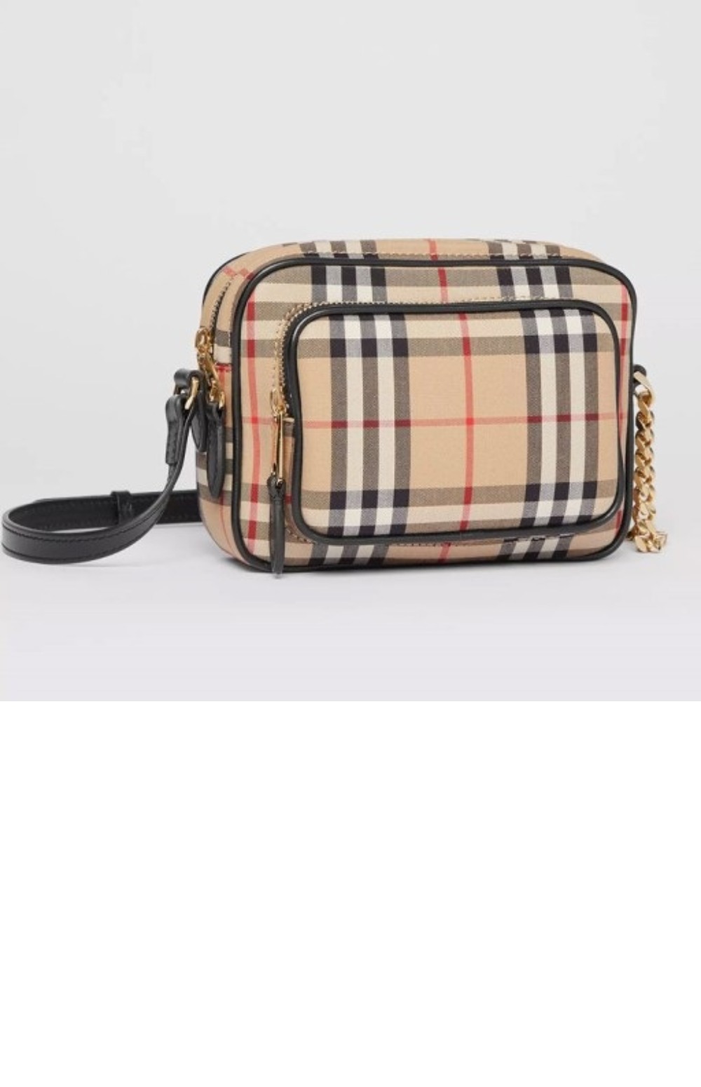 버버리 체인 가죽 크로스백 80159461