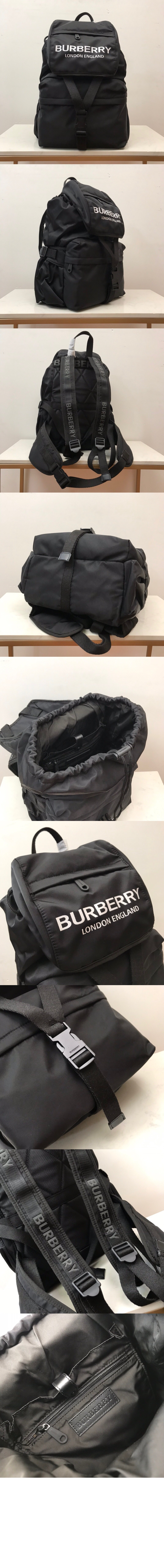 버버리 프린트 백팩 8010608