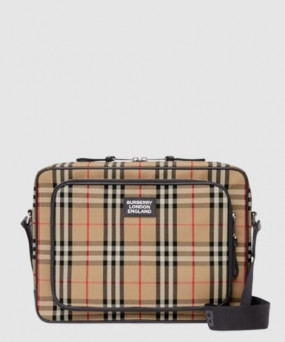 버버리 체크 메신저백 8023023