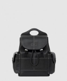 버버리 레더 포켓 백팩 80547681