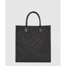 버버리 자카드 토트백 80436911