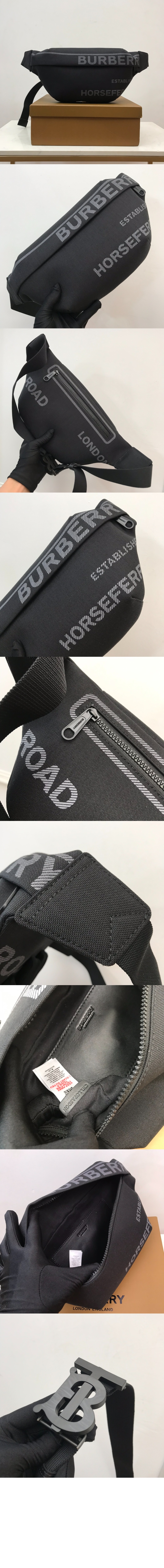 버버리 프린트 캔버스백 80584821