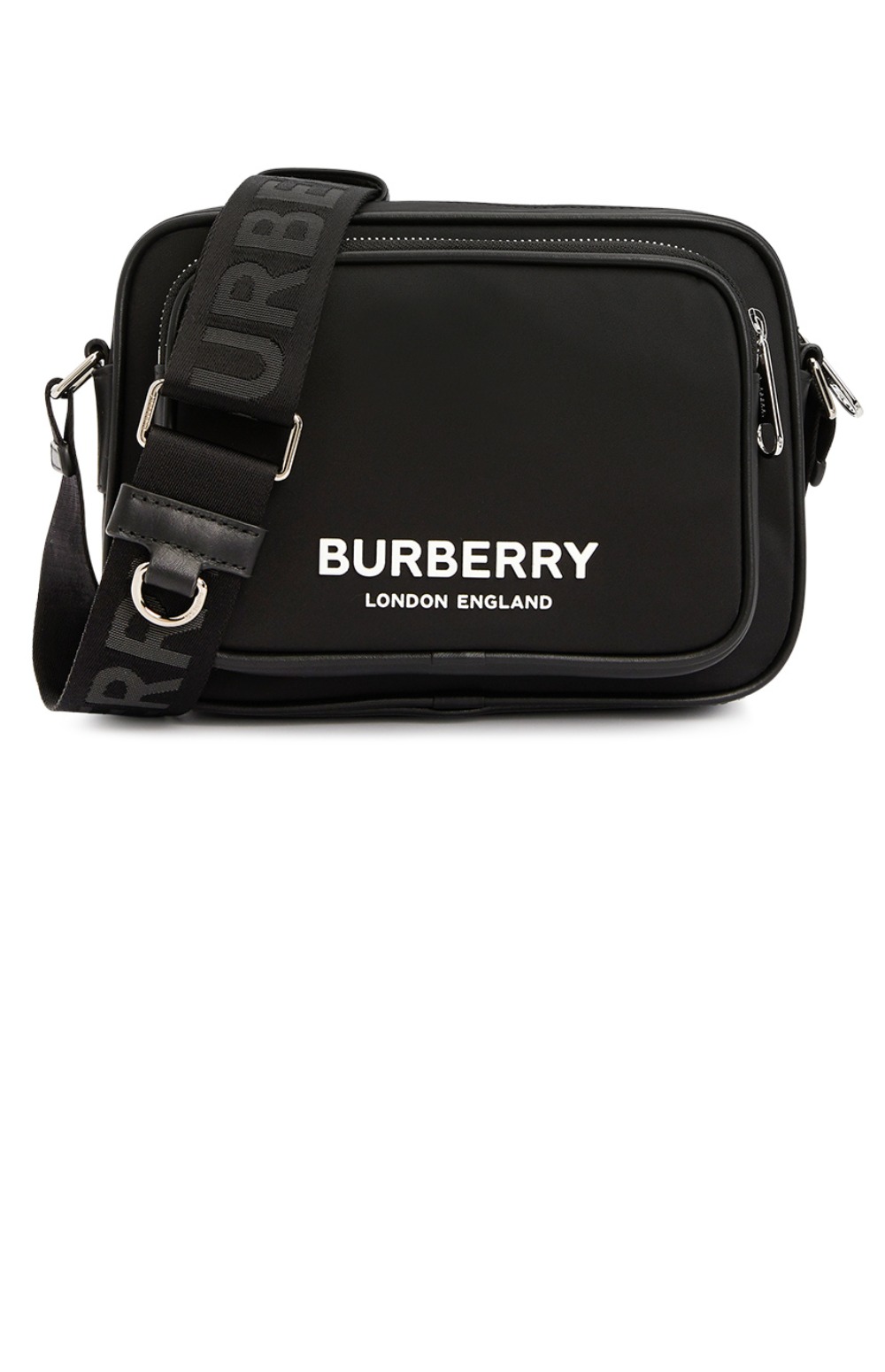 버버리 프린트 나일론 크로스백 8049094