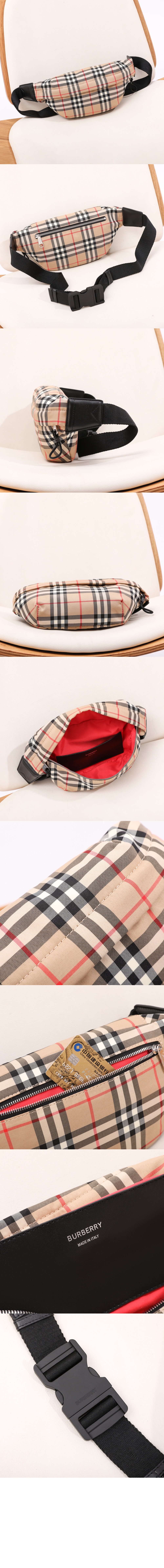 버버리 빈티지 본딩 코튼 범백 80104301