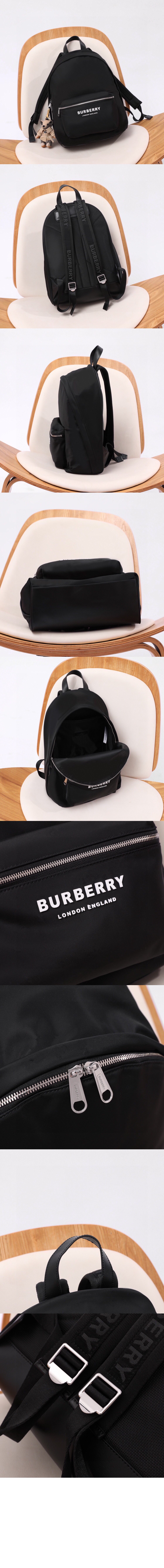 버버리 나일론 백팩 80634951