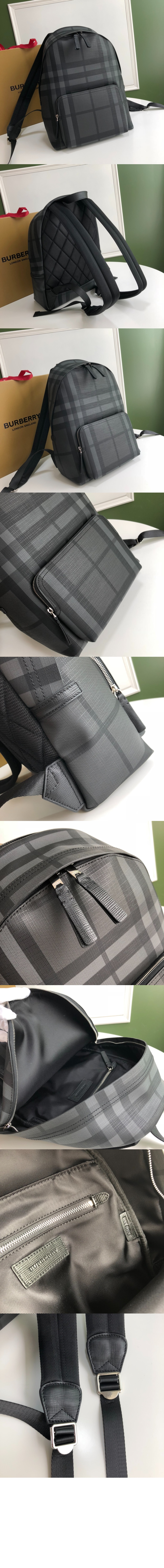버버리 체크 백팩 40315651