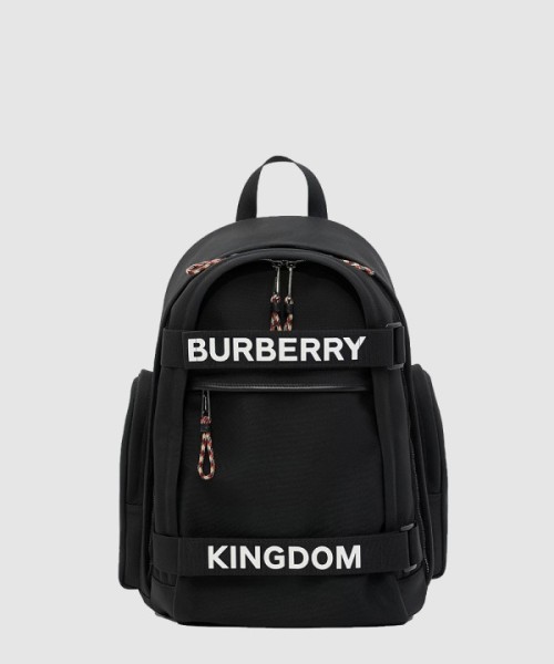 버버리 스몰 프린트 백팩 8021258
