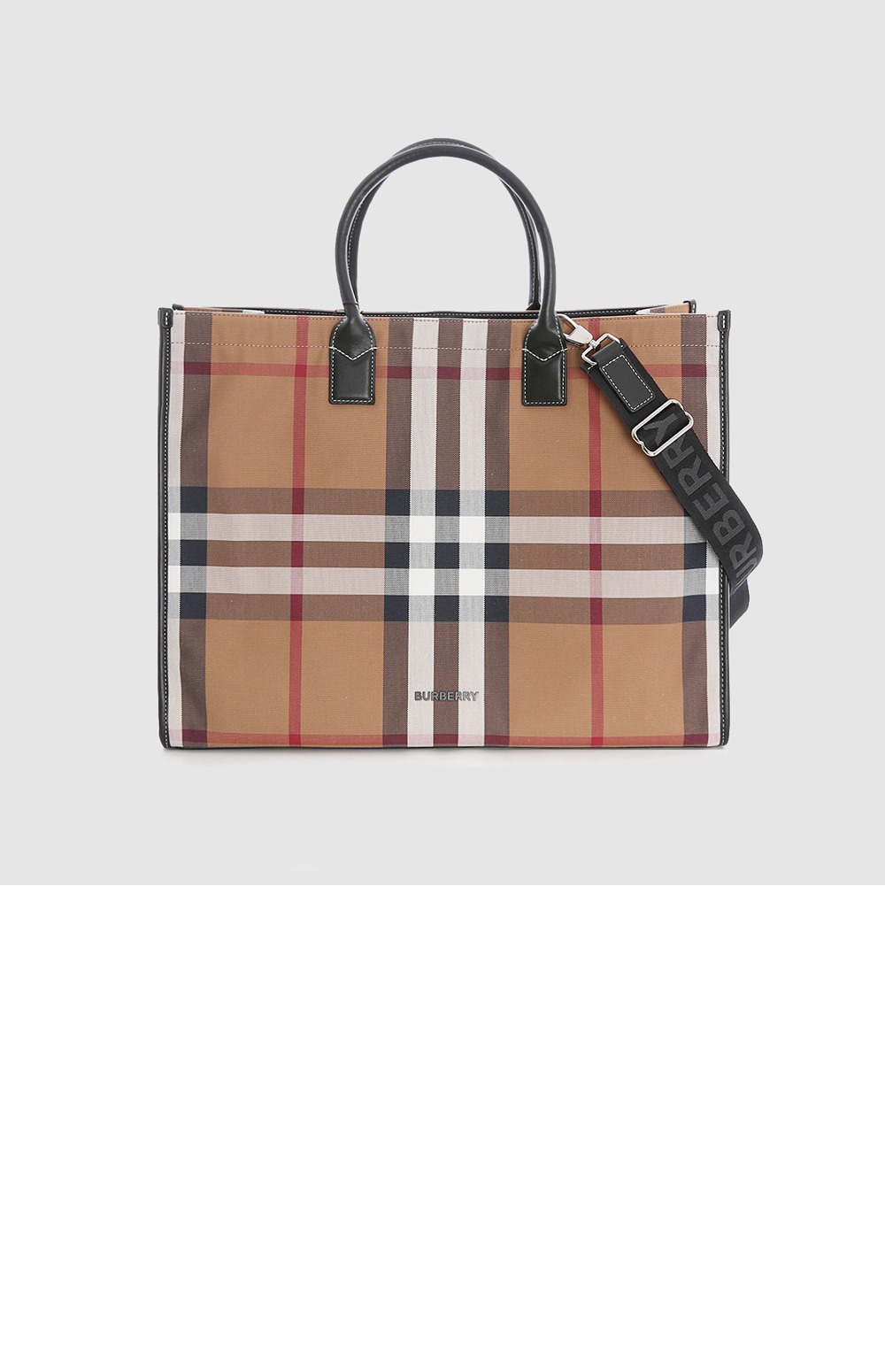 버버리 라지 토트백 80418941