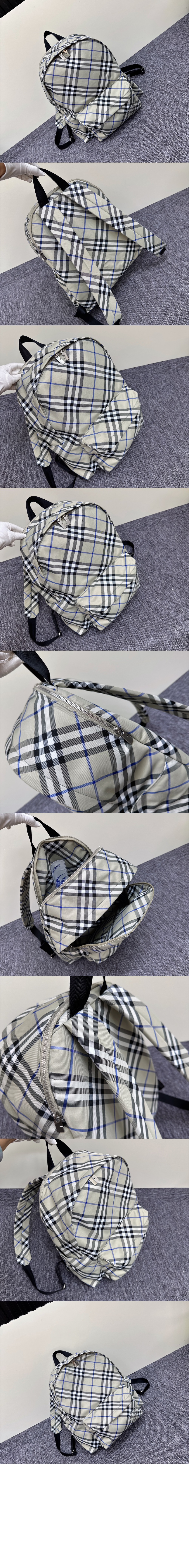 버버리 체크 백팩 80913331