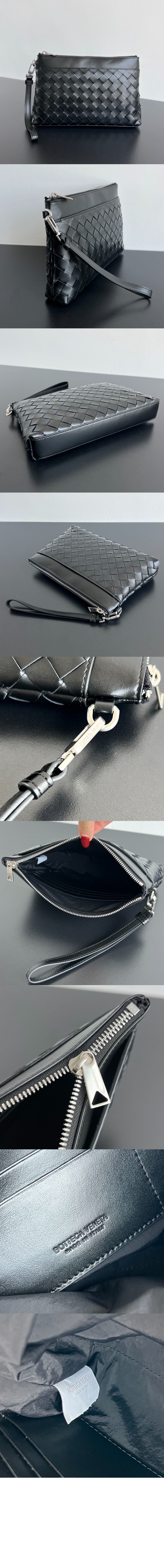 보테가베네타 인트레치아토 프리즘 파우치 795712