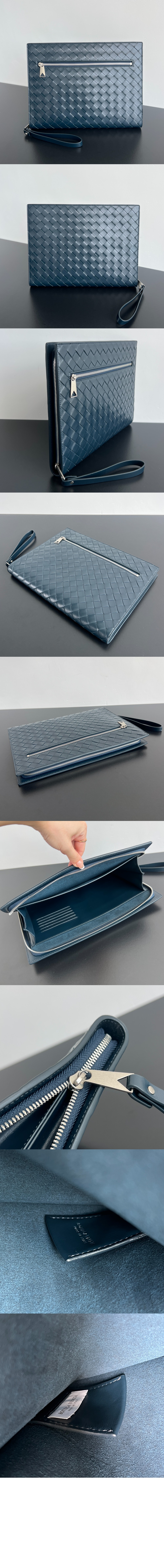 보테가베네타 미디엄 인트레치아토 도큐먼트 케이스 732638