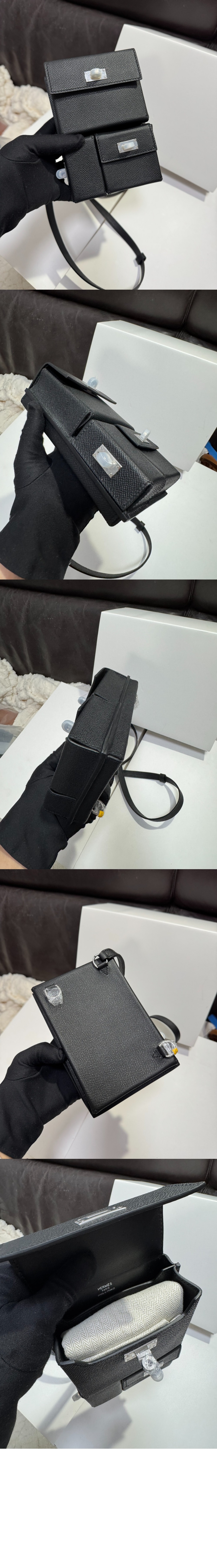 에르메스 켈리 멀티포켓 투고 파우치