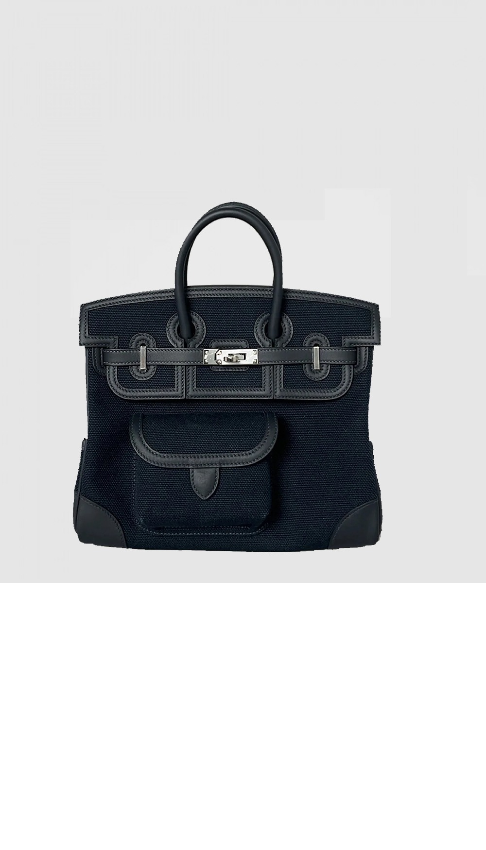 에르메스 캔버스 토트백