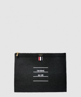 톰브라운 라지 페이퍼 라벨 클러치 MAC094