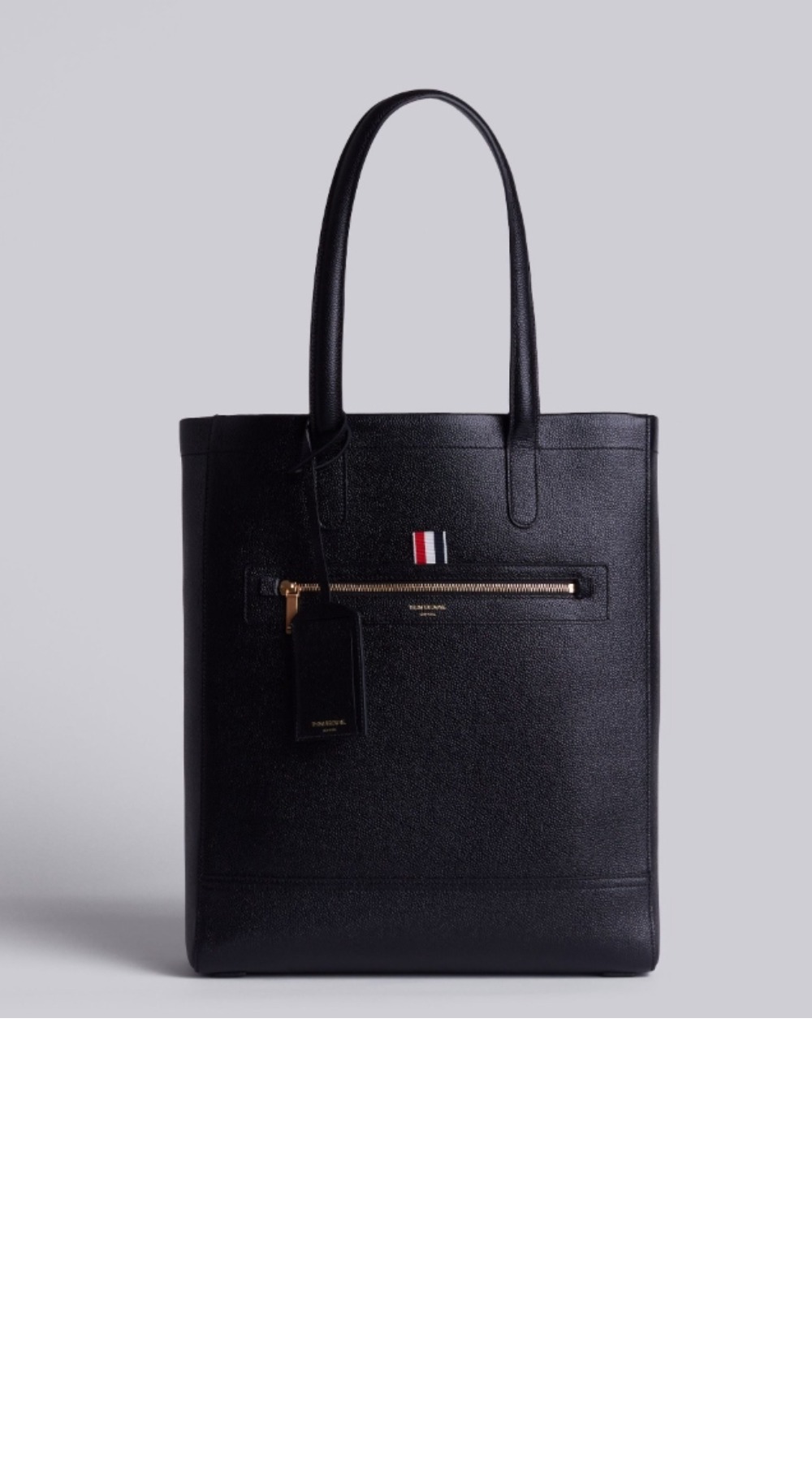 톰브라운 지퍼 포켓 토트백 MAG059