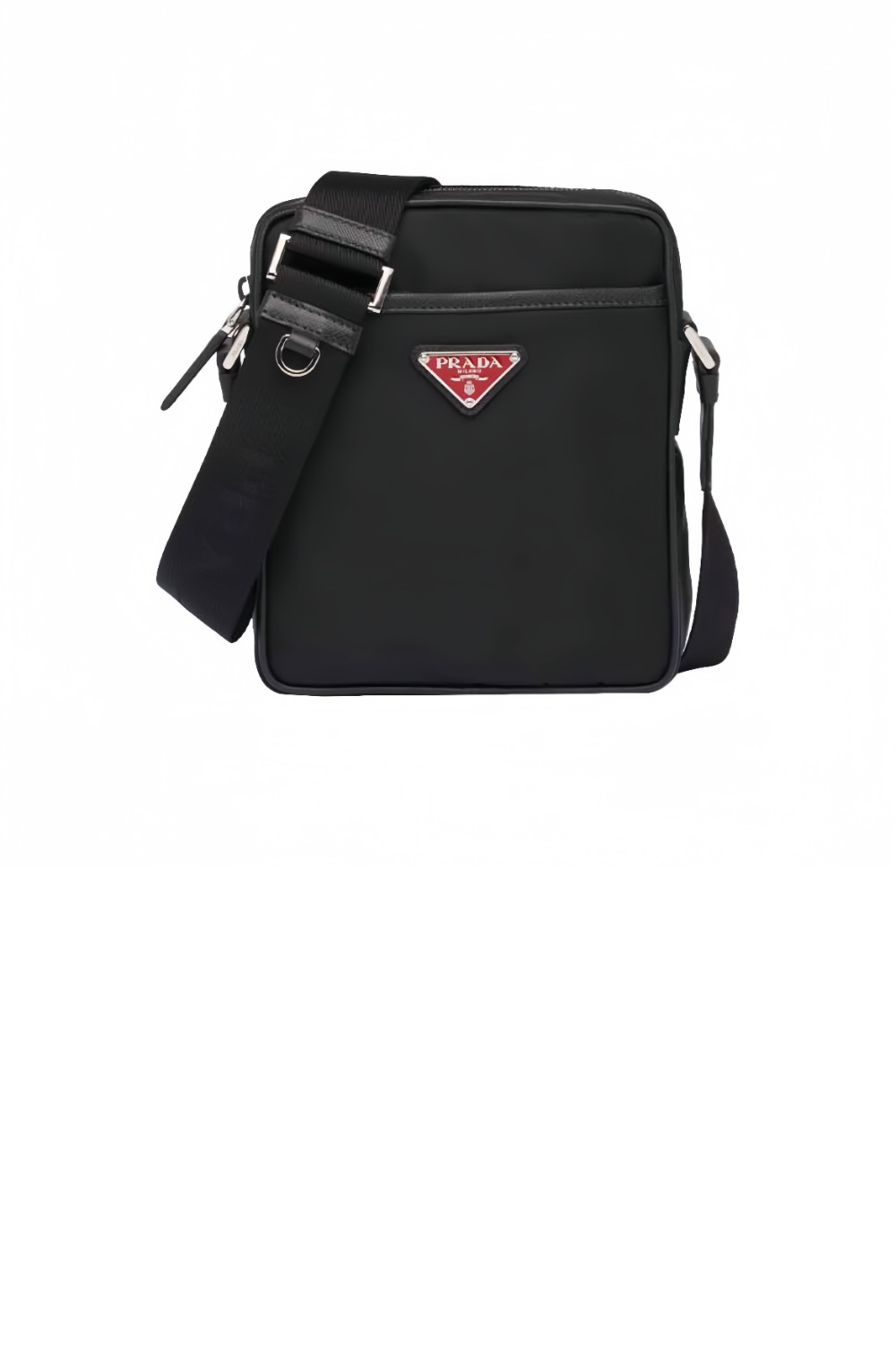 프라다 리나일론 및 사피아노 숄더백 2VH112