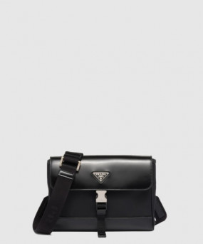 프라다 레더 숄더백 2VD044