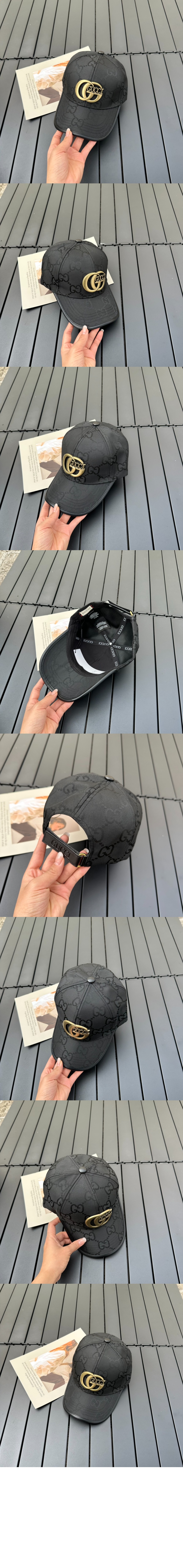 구찌 GG 데님 베이스볼 캡 658246