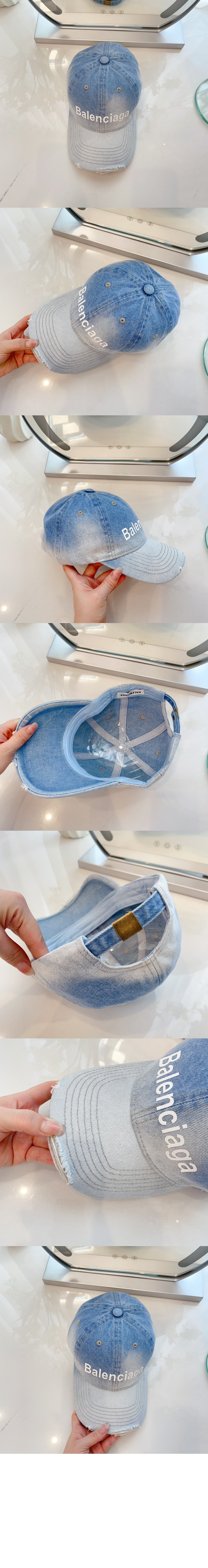 발렌시아가 베이스볼 캡 854631