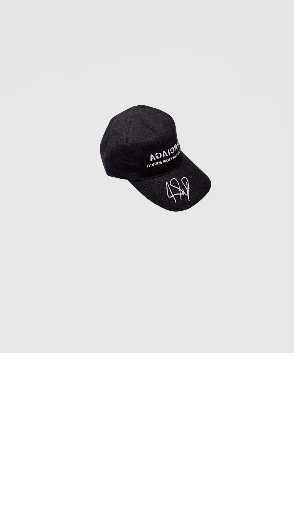 발렌시아가 베이스볼 캡 729413