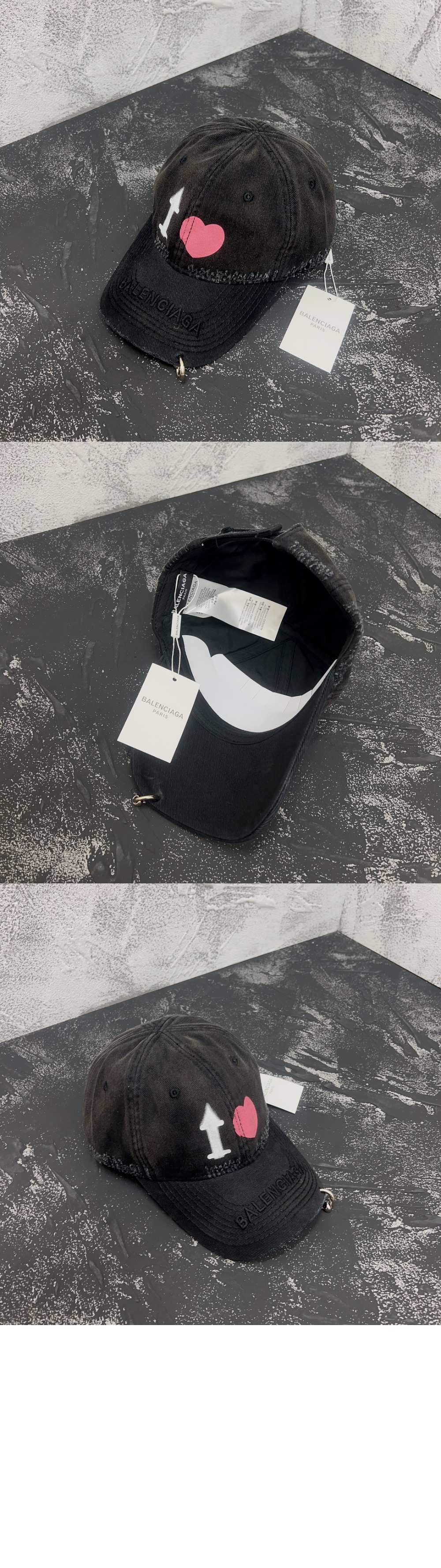 발렌시아가 베이스볼 캡 846214