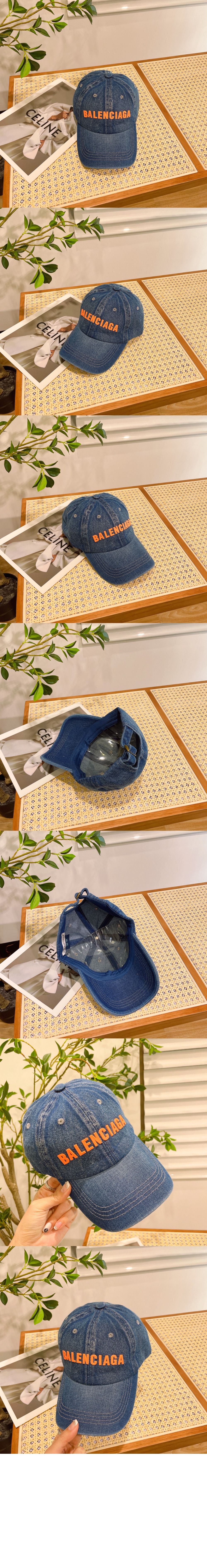 발렌시아가 베이스볼 캡 739175