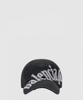 발렌시아가 사선 로고 베이스볼 캡 680738