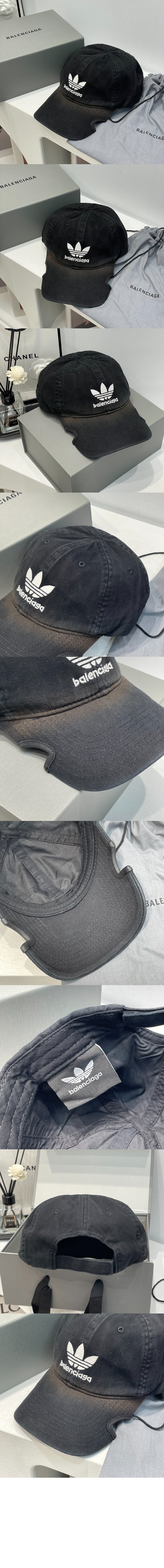 발렌시아가 로고 베이스볼 캡 723749