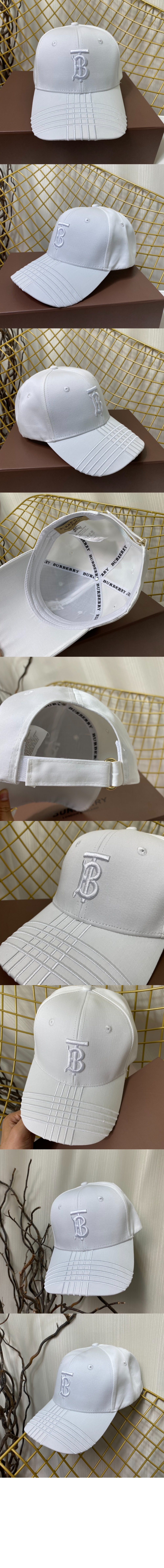 버버리 베이스볼 캡 8048654