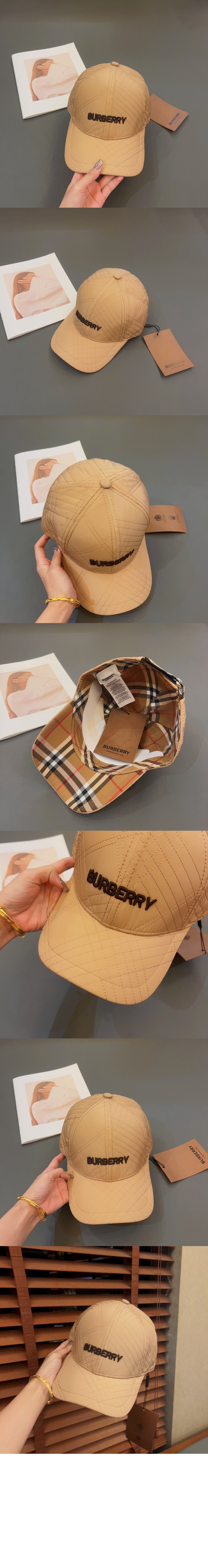 버버리 베이스볼 캡 8056176