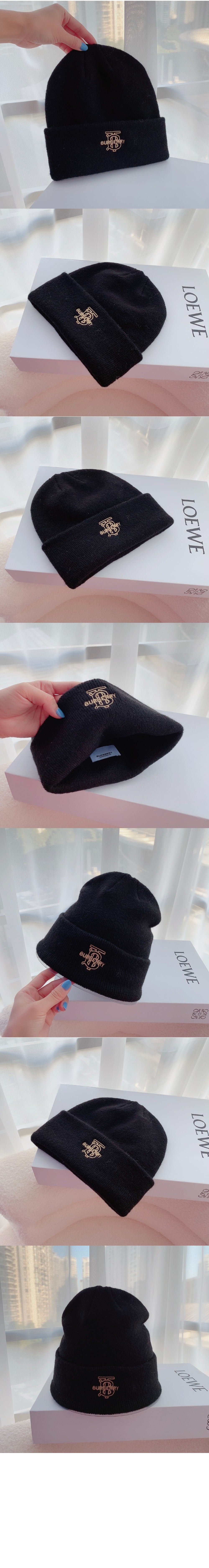 버버리 니트 비니 8053841