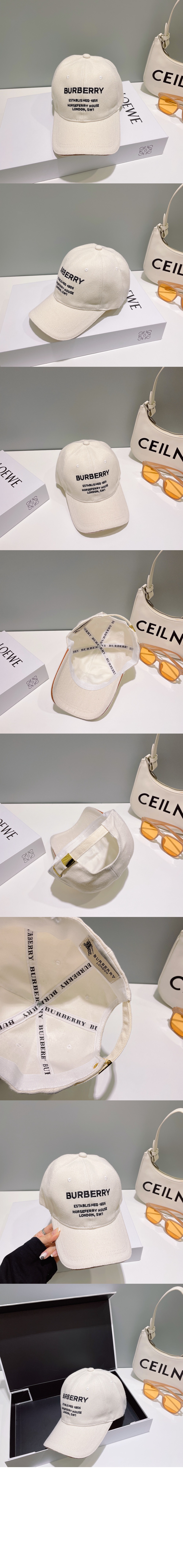 버버리 베이스볼 캡 8045324