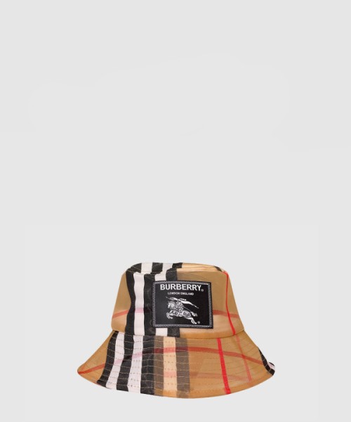 버버리 빈티지 체크 버킷햇 8056347