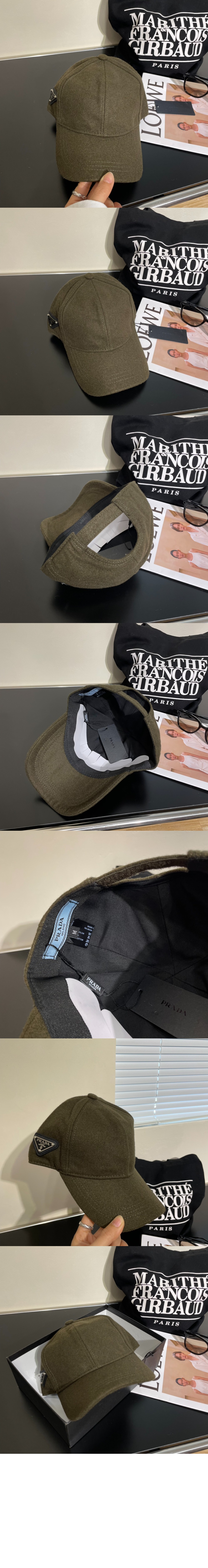 프라다 베이스볼 캡 2HC778