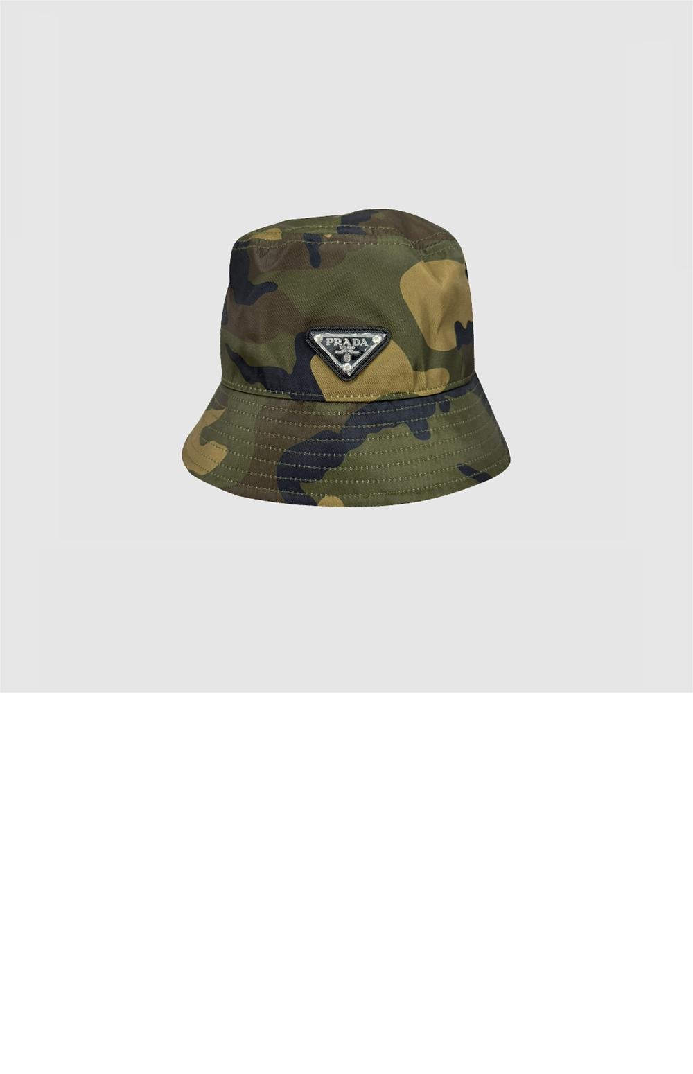 프라다 카무플라주 버킷햇 2HC265