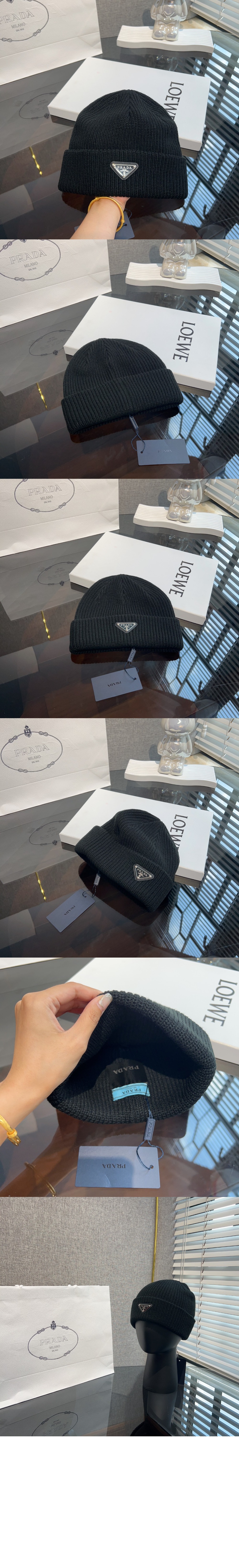 프라다 캐시미어 비니 UMD489