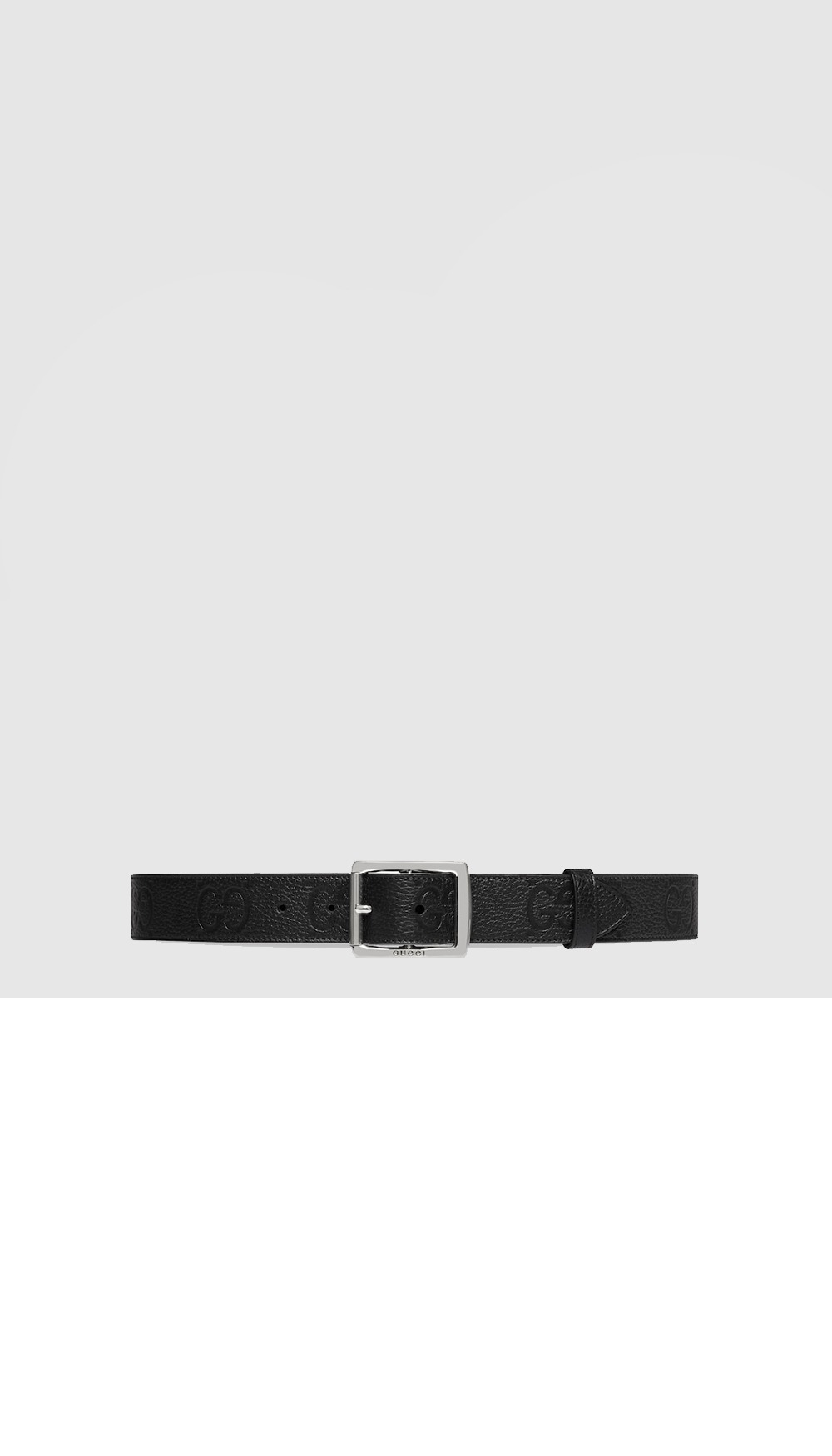 구찌 GG 로고 가죽 벨트 761567
