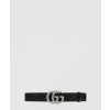 구찌 GG 마몽 엠보스 레더 벨트 406831