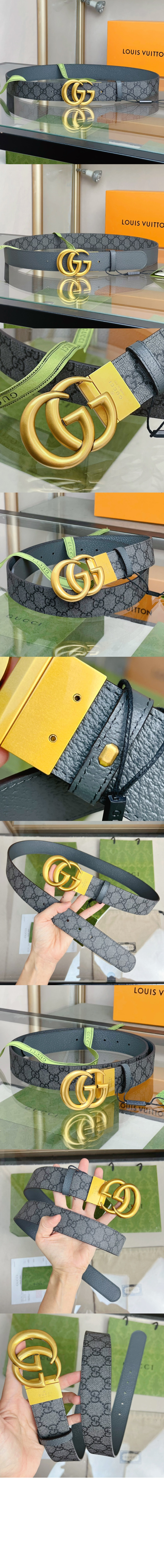 구찌 리버서블 벨트 627055